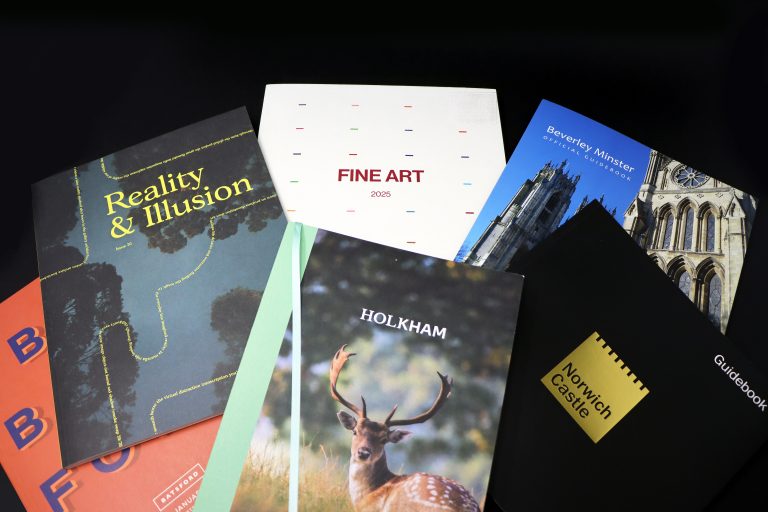 A selection of brochures