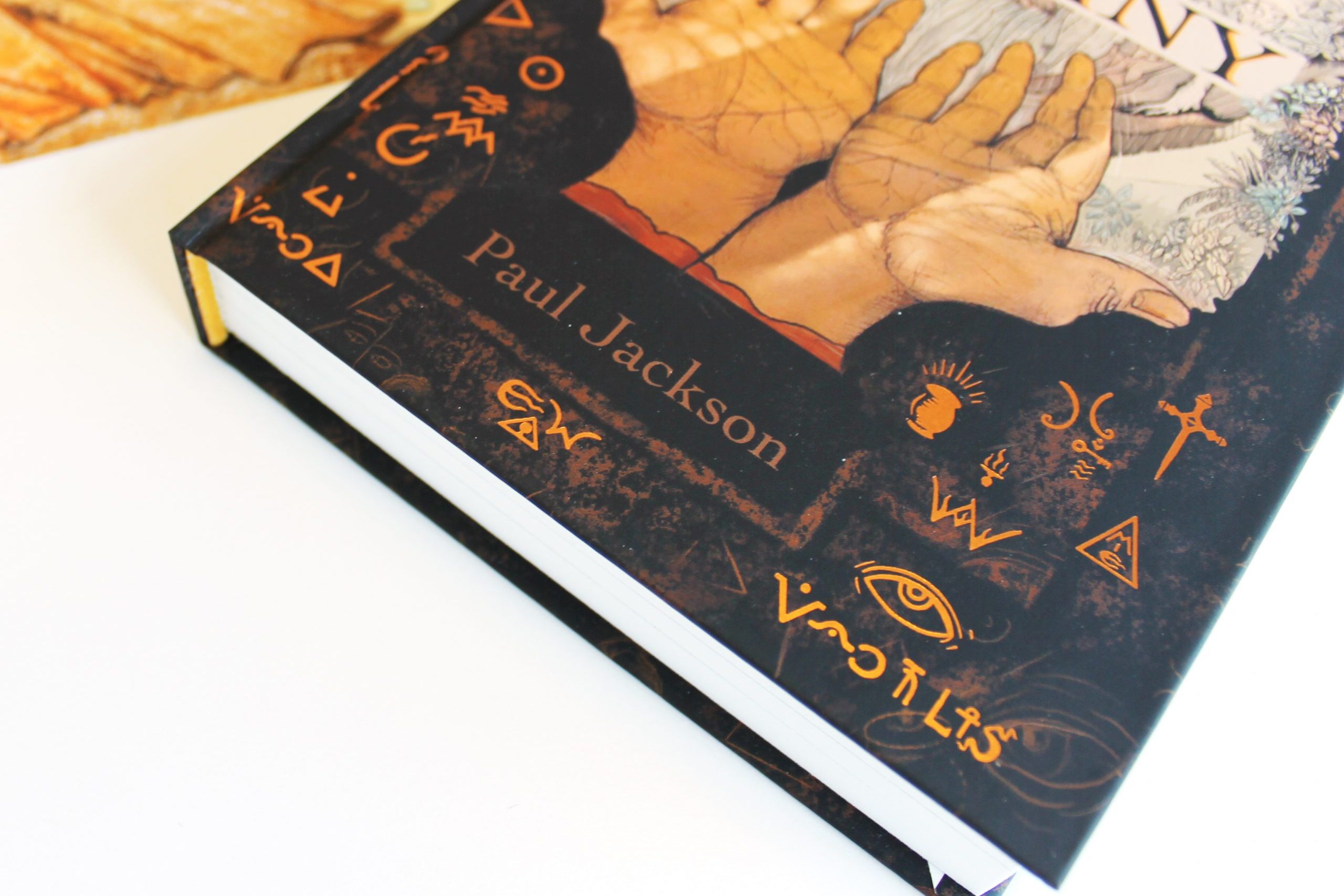 Paul Jackson's book and illustrated map